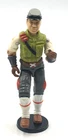 VINTAGE G.I. Joe Cross Country 1986 HAVOC Driver 4” Figure With Base Stand