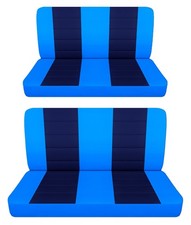 Fits 1960 To 1968 Dodge Dart 4door Front And Rear Bench Seat Covers Blue