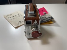 Vintage Keystone 8mm K11 Bel Air Camera 1950s w/ Case Booklets Accessories