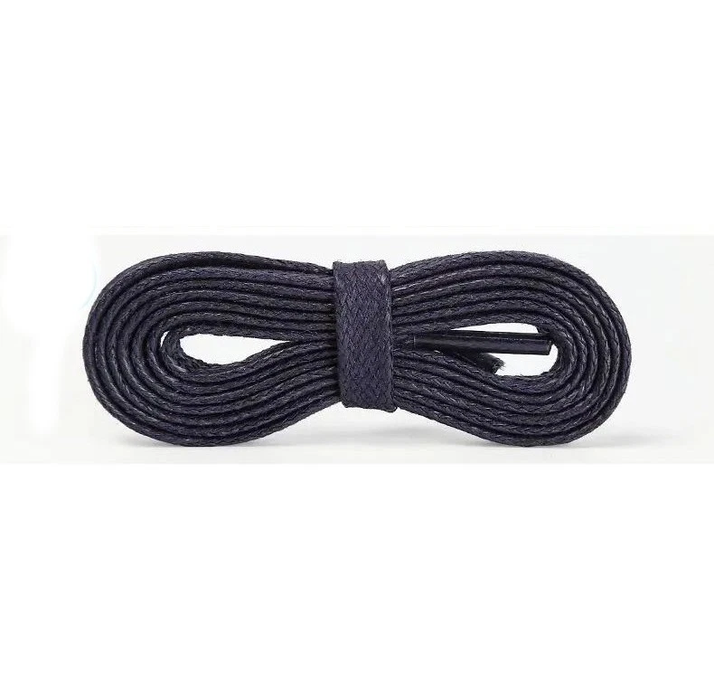 Chaussures de rechange plates cirées bleu marine lacets homme travail décontracté robe randonnée