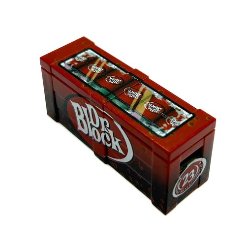 Dr. Block Soda BrickArms Custom Printed Crate - B3 Customs - Bild 2 von 2