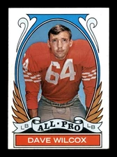 1972 Topps #282 Dave Wilcox AP EX X3594128