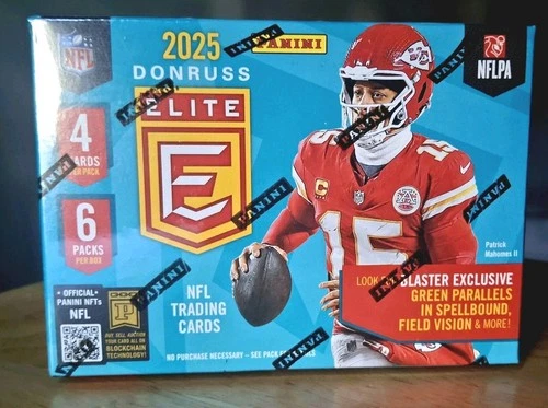🔥2025 Donruss ELITE NFL Football Factory-Sealed Hobby Blaster Boxes 🏈🔥 