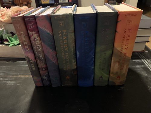 Harry Potter Complete Hardcover Set Books 1-7 Set First Editions (J.K. Rowling) - Imagen 1 de 19