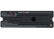 MTI 35-741-BL Safe-T-Alert 35 Series RV Dual CO/LP Alarm - Black, Surface Mount
