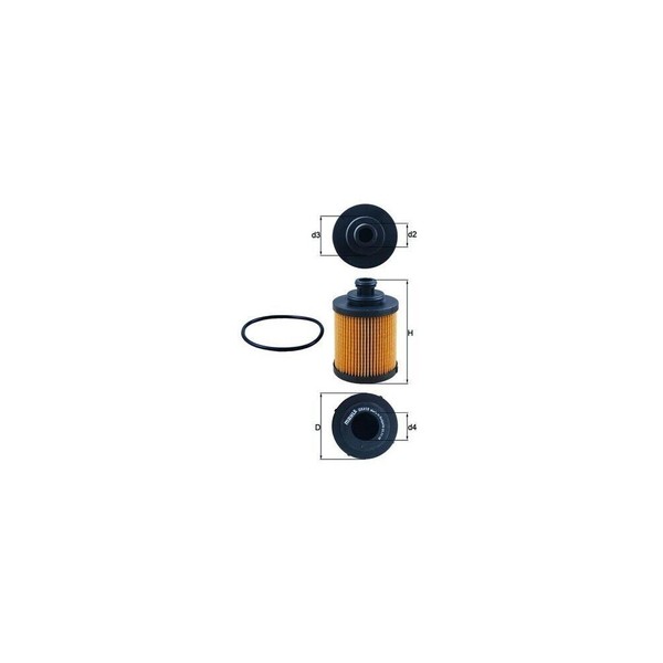 ÖLfilter Knecht OX 418D FüR Alfa Romeo Fiat Ford GMC Lancia Opel Suzuki Vauxhall-image