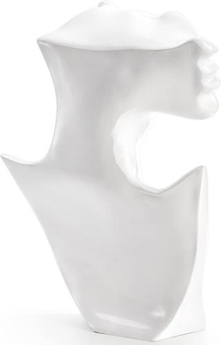 Expositor de maniquíes de joyería SOUJOY, busto de soporte de exhibición de resina, soporte para pendientes boutique - Imagen 4 de 12