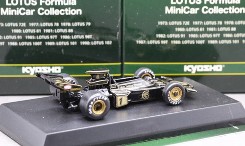 Kyosho 1/64 Lotus Classic Team Formula Collection 72E F1 No.1 1973 E.Fittipaldi - Imagen 4 de 5