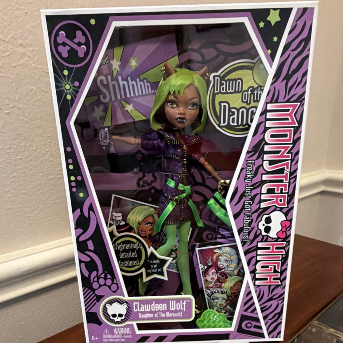 Mattel Monster High Clawdeen Wolf Dawn of the Dance Fashion Doll