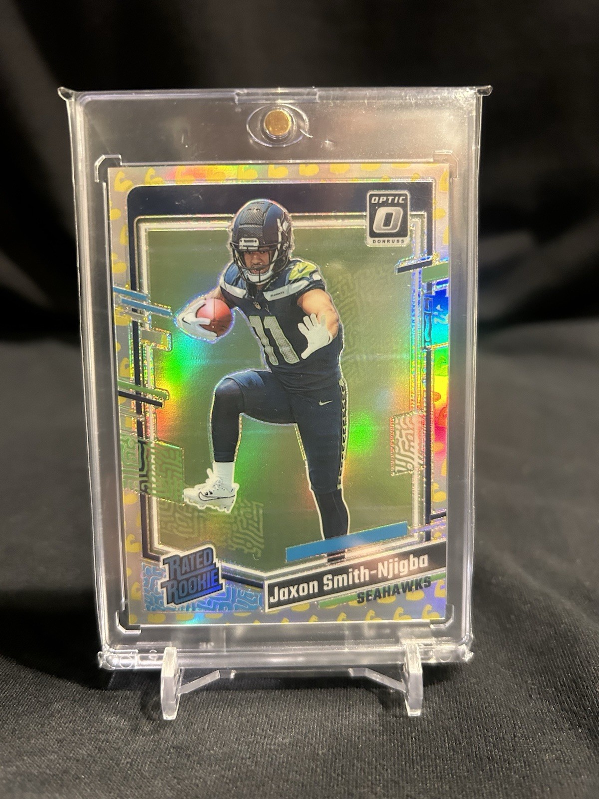 2023 Panini  Optic - Rated Rookie Jaxon Smith-Njigba #293 Flex Prizm /149 (RC)