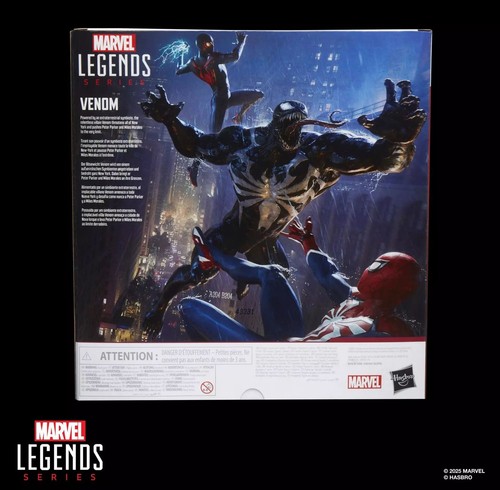 Marvel Legends Series Gamerverse Spider-Man 2 Venom Spiderman NEW - Picture 6 of 14