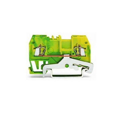 10pcs   279-907 2-Conductor Ground Terminal   1,50 mm2 Green-Yellow Ne Kd *lh