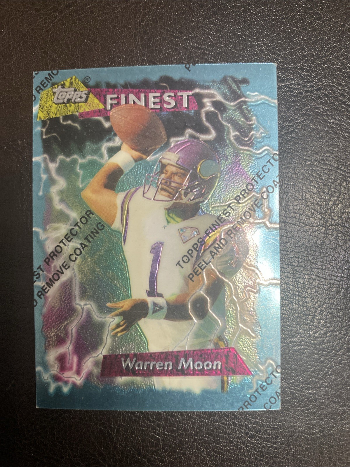 1995 Topps Finest - Warren Moon #10