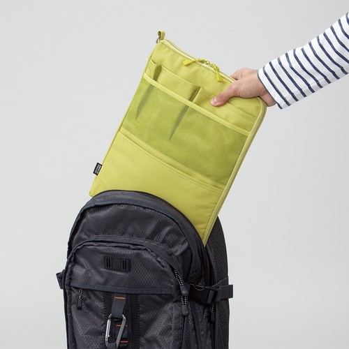 LIHITLAB Laptop Sleeve, Water & Stain Repellent, 13.4 x 9.8 inches, Black - 第 3/9 張圖片