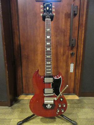 Gibson 1962 Les Paul SG Standard w Ebony block Cherry Red | eBay