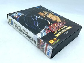 Neo Geo AES Samurai Spirits (Shodown 2) SNK ROM Cartridge Case is cracked
