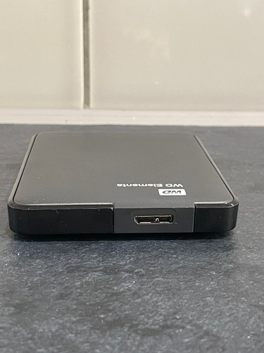 WD Elements 1TB Portable External Hard Drive USB 3.0 WDBUZG0010BBK with case - Afbeelding 5 van 17