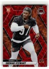 2025 Panini Mosaic Football Red Scope Shemar Stewart #381