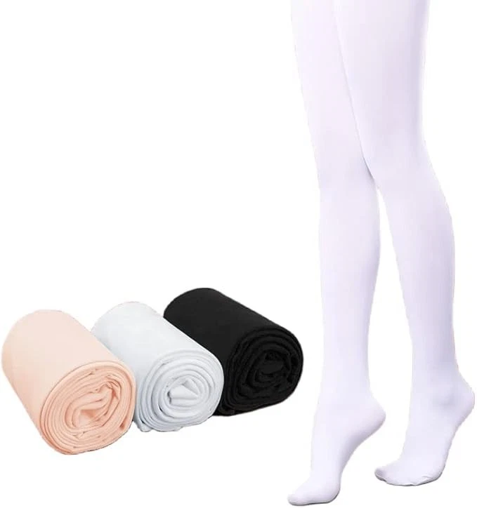 KOOOGEAR 80 Denier Girls Tights Opaque Kids School Ballet Dance Uniform Pantyhose 3-5Y UK