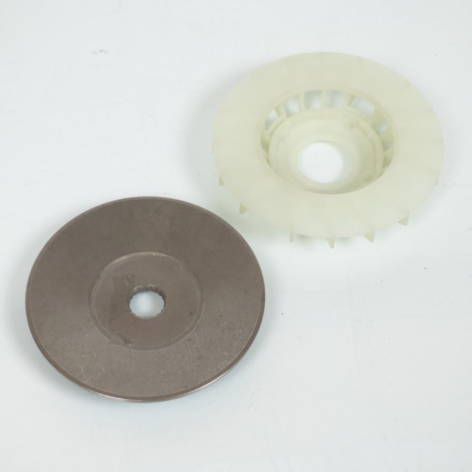 Joue fixe variateur Polini en alliage usiné pour Piaggio Typhoon 50 ancien