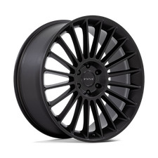 24x10 Status Venti Matte Black Wheels 5x120 (35mm) Set of 4