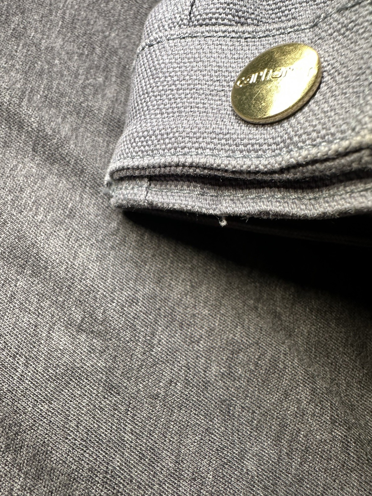 Carhartt wip Detroit jacket Dove Grey(Rigid) Size L Used *read* thumbnail 9