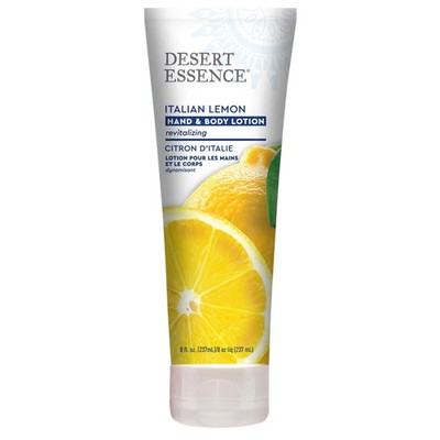 Desert Essence Hand & Body Lotion Italian Lemon 8 oz Lotion