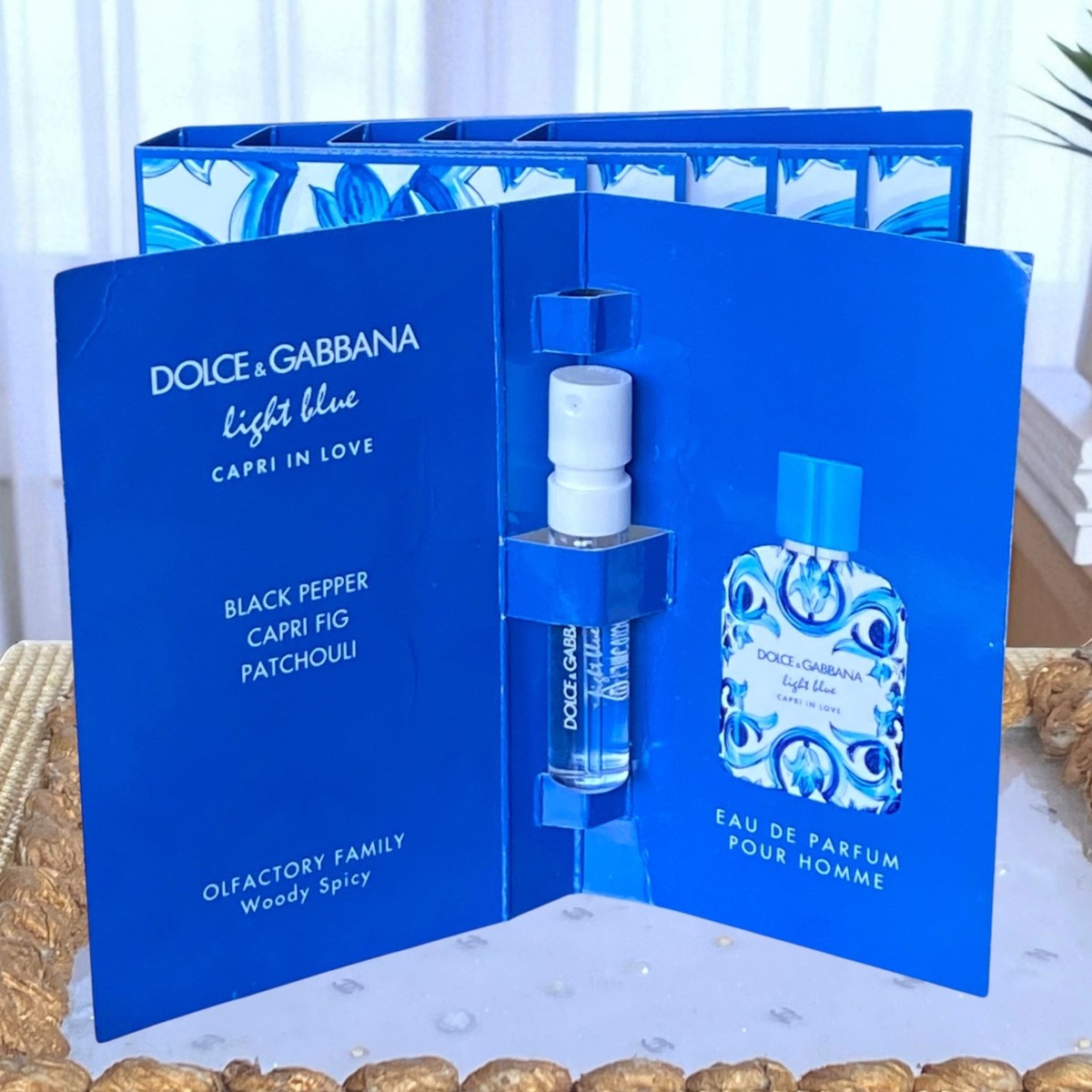 Light Blue Capri In Love Pour Homme EDP by Dolce&Gabbana 1.5ml