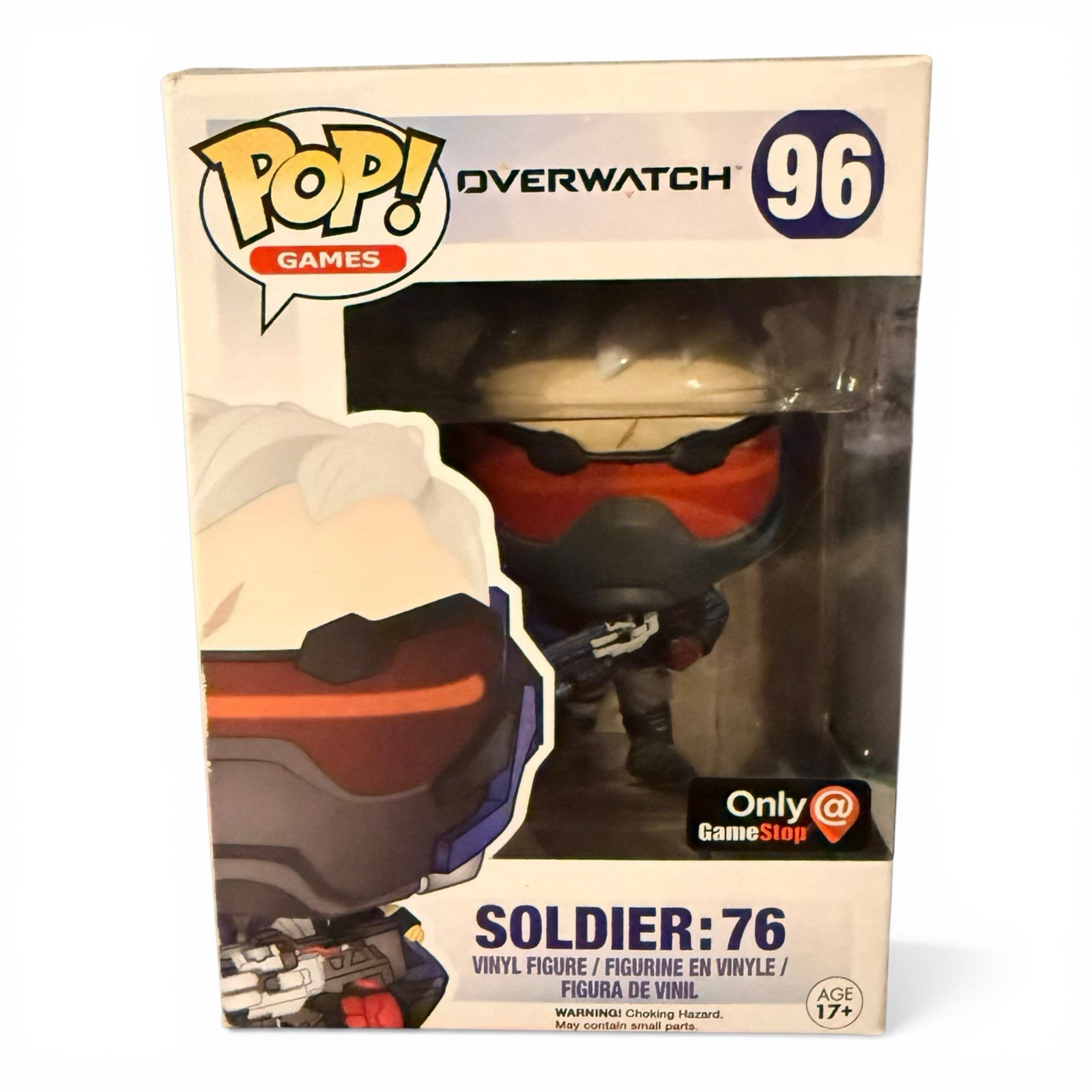 Funko Pop Soldier 76 96 Gamestop Exclusive Overwatch Games V