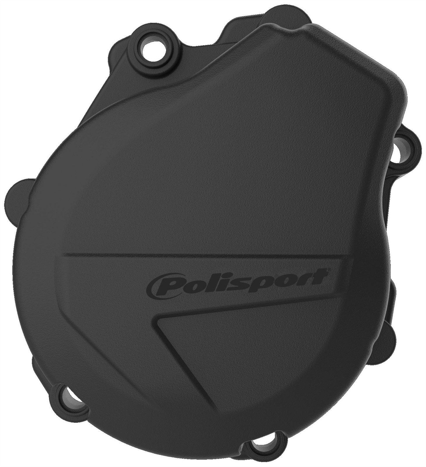 POLISPORT Ignition Cover Protectors (Black) To Fit HUSQVARNA FE 450/501 17-21