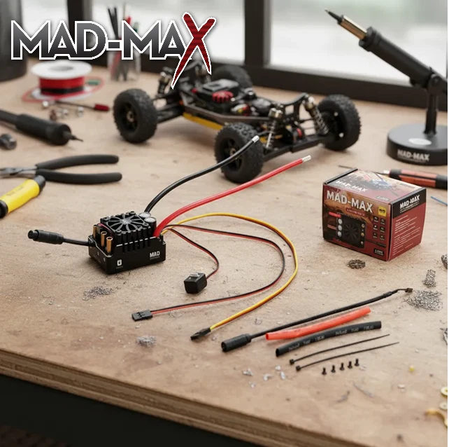 MADMAX-2 SENSORED 32-BIT ESC 2-4S LiPo RC 1/10 Car Brushles (*NO TARIFFS TO USA) - Image 4 of 4