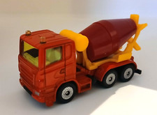 Mercedes Scania Red/Yellow Siku Concrete Mixer Truck