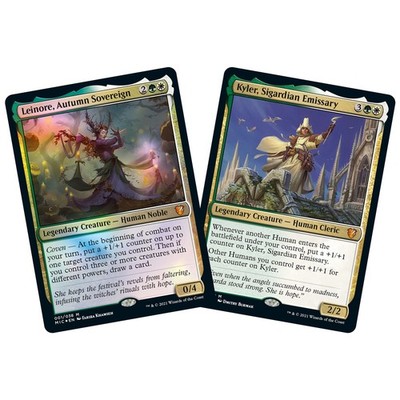 Innistrad Midnight Hunt Green White Commander Deck 100 Cards Ready