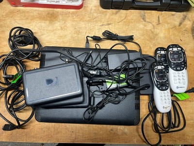 Direct TV Genie Mini QTY (4)- C61W-400, C61-200, and C41-700 and Cables 
