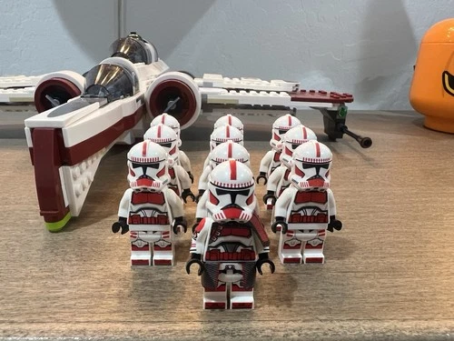 lego star wars clone coruscant guard Squad + GCC Clone Commander