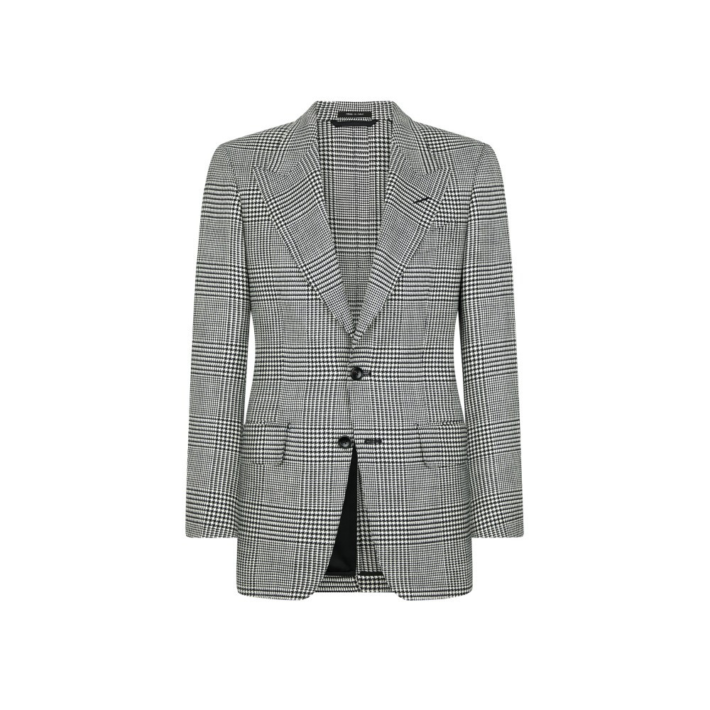 52IT- Tom Ford PRINCE OF WALES SHELTON JACKET Blazer - BNWT image 4