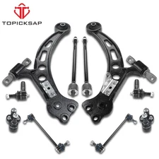 10Pcs Front Lower Control Arms Tierods Sway Bars for 1997-2001 Camry Lexus ES300