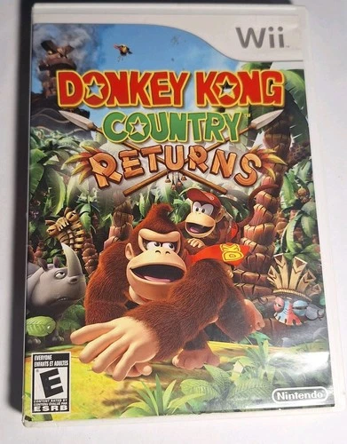 Donkey Kong Country Returns - (Nintendo Wii) *Tested*