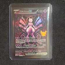 POKEMON TCG 30° Anniversario MEWTWO EX SIR Carta Illustrazione Speciale 151/128