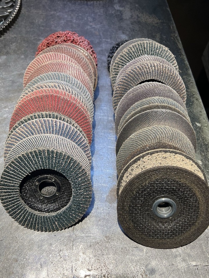 50 Pack Grinding Wheels 4-1/2 Inch, Grinder Wheel for General Purpose