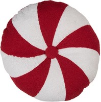 Clayre & Eef KG033.010 Kissen GefüLlt Rot Weiß 45X7 Cm
