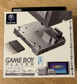 Nintendo GameCube Game Cube Gameboy Player Silver Startup Disc Tested JAPAN