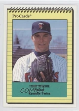 1991 ProCards Minor League Todd Ritchie #2072 Rookie RC