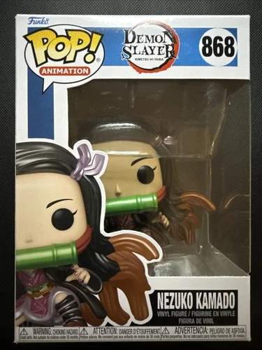Funko Pop Vinyl Demon Slayer Nezuko Kamado #868 Near Mint w/ Protector