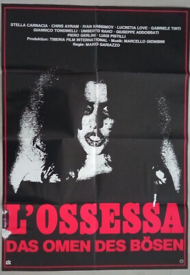 E60 Kinoplakat  L'OSSESSA Das Omen des Bösen