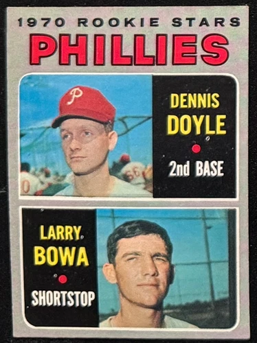 1970 Topps, Larry Bowa, Rookie, #539, Philadelphia Phillies, EXC+/NM, Free Ship