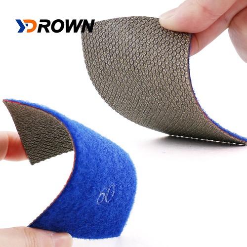 Diamond Abrasive Paper Sheets Diamond Sandpaper Nylon Back for Glass Ceramic - Foto 7 di 28