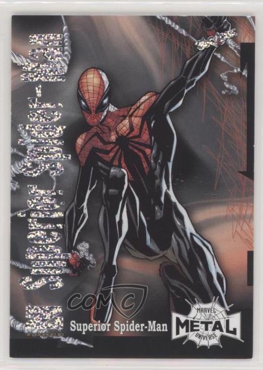 2022 Upper Deck Marvel Metal Universe Z-Force Rave 83/100 Superior Spider-Man