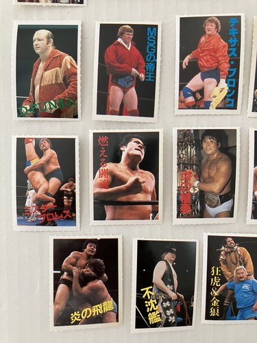 1982 BBM ShaWrestling Ric Flair Bruiser Brody Terry Funk Etc 35-set Lot - Picture 4 of 9