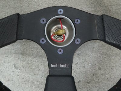 MOMO JET Steering Wheel 32Φ TYP D32 KBA70142 Leather Black F